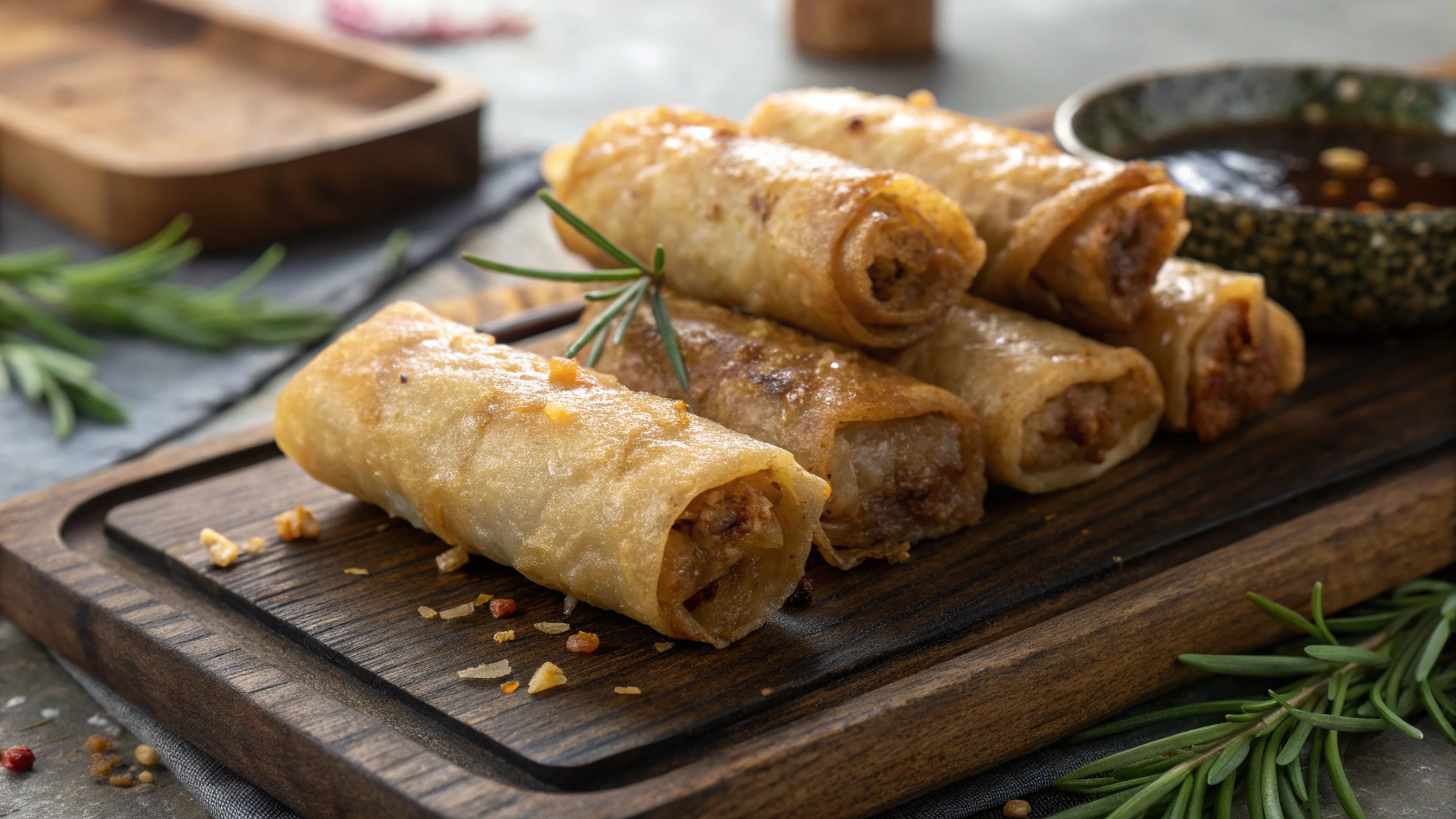 Lumpia - crispy spring rolls